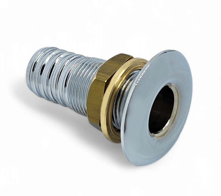 PRZEJŚCIE BURTOWE CHROMOWANE 1 1/2'' X 44 MM