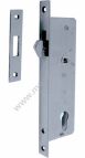 ZAMEK 194X61X15 MM, CHROMOWANY