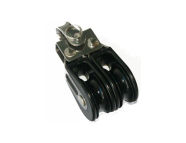 BLOK PODWÓJNY 2X28 MM, ŁOŻYSKOWANY, Z SZEKLĄ