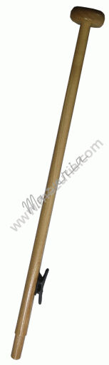 FLAGOWNIK 85 CM, DREWNIANY, GNIAZDO 26 MM