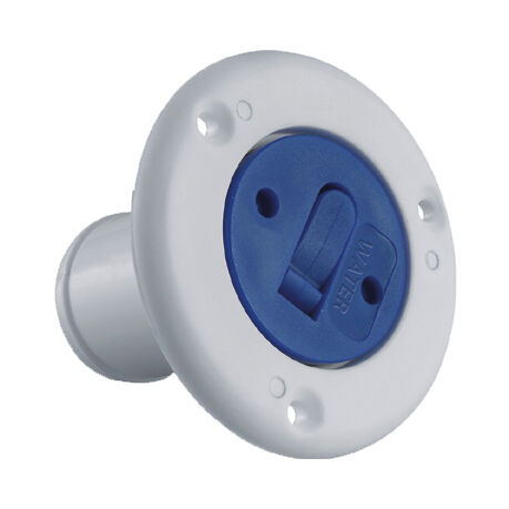 WLEW WODY 38 MM PVC BIAŁY