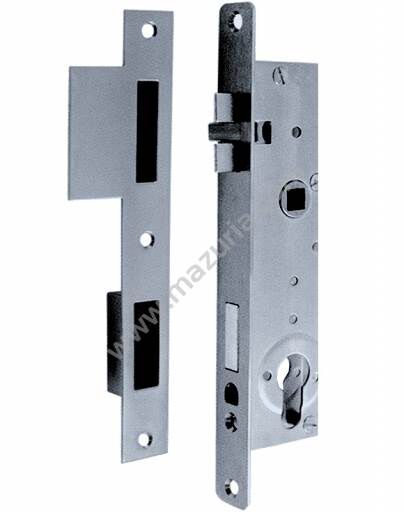 ZAMEK SYMETRYCZNY 163X50X13 MM, CHROMOWANY
