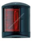 LAMPA BOCZNA CZERWONA, CZARNY PVC, 58X74X58 MM