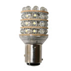 ŻARÓWKA LED BIAŁA 12V 20 DIOD BAY15D