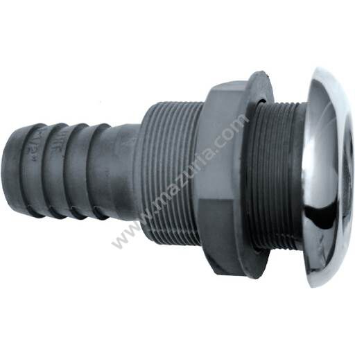 PRZEJŚCIE BURTOWE PVC 20 MM, KOŁNIERZ AISI 316