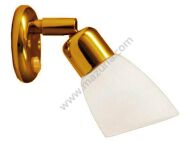 LAMPA ŚCIENNA, KINKIET OPAL 12 V, MOSIĘŻNA