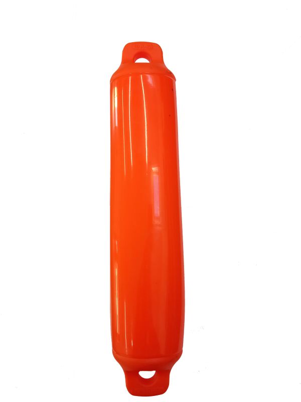 ODBIJACZ JACHTOWY 10X42 CM, POMARAŃCZOWY CILINDER