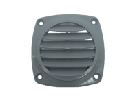 KRATKA WENTYLACYJNA 82X82 MM, SZARA PVC
