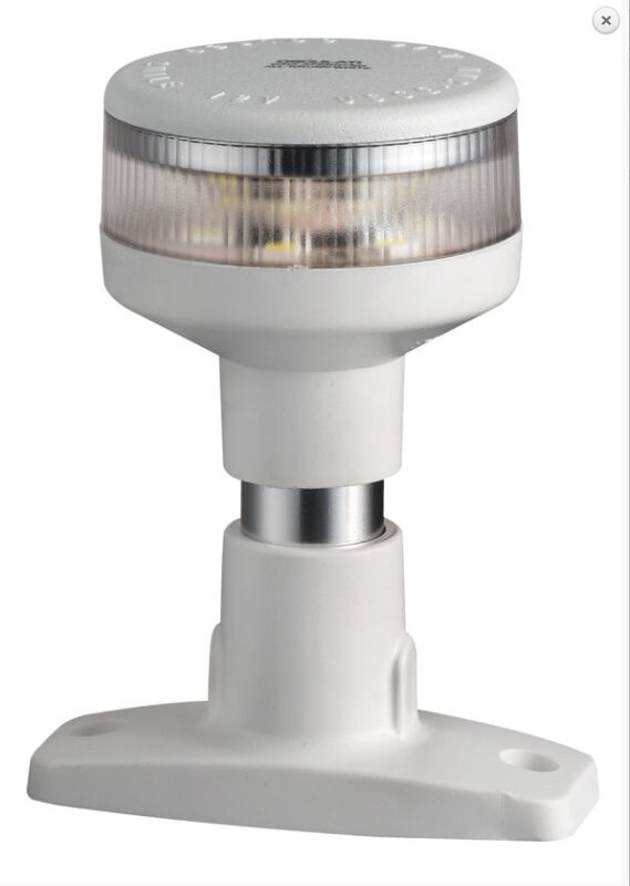 LAMPA TOP 360 ST. PCV BIAŁA, LED 12V