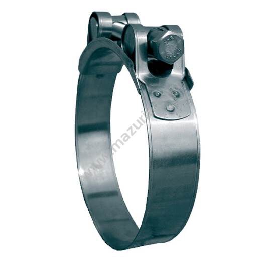 OPASKA ZACISKOWA 60-63 MM NIERDZEWNA - W4