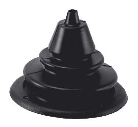 OSŁONA STEROCIĄGU 105X65MM CZARNA