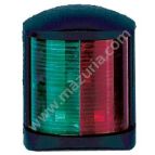 LAMPA DZIOBOWA CZERWONA+ZIELONA - CZARNY PVC, 58X7
