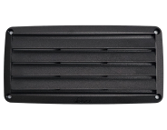 KRATKA WENTYLACYJNA 200X100 MM, CZARNY PVC