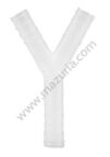 TRÓJNIK DO WODY "Y" PVC, 14 MM