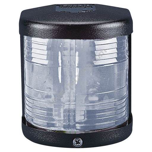 LAMPA S25 MASZTOWA BIAŁA, CZARNY PVC 64 X 73 MM