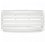 KRATKA WENTYLACYJNA 200X100 MM, BIAŁY PVC