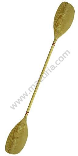 WIOSŁO KAJAKOWE 225 CM, SKŁADANE, DREWNIANE