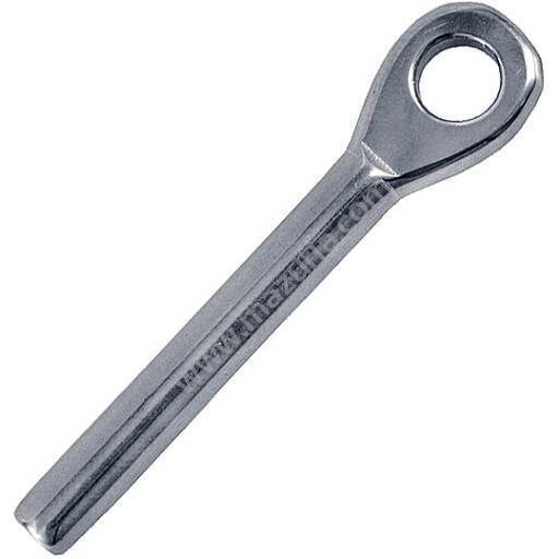 KOŃCÓWKA OCZKOWA KOL 8.0 MM NIERDZEWNA