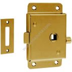 ZAMEK 98X58X15 MM, ZEWNĘTRZNY MOSIĘŻNY