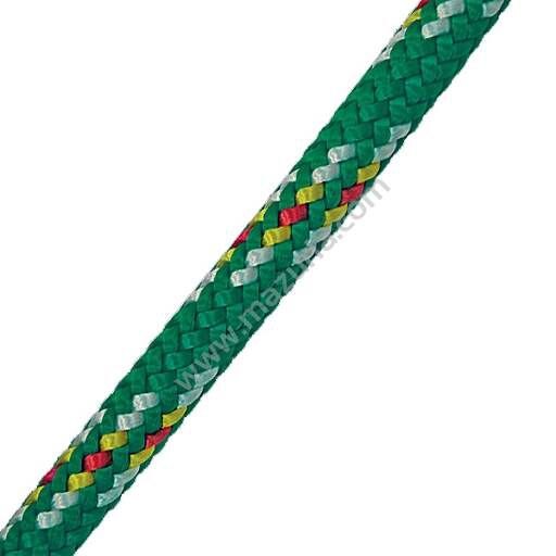 LINA 10 MM, ZIELONA, POLIESTROWA SZOTOWO-FAŁOWA