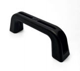 UCHWYT Z PVC 145 MM, CZARNY