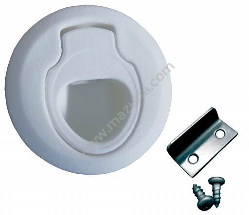 PODNOŚNIK DENNY 60 MM, BIAŁY PVC