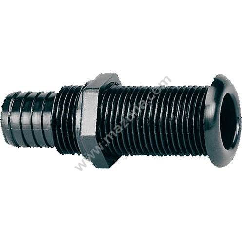 PRZEJŚCIE 25X100 MM CZARNE PVC