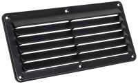KRATKA WENTYLACYJNA 125X260 MM CZARNY PVC