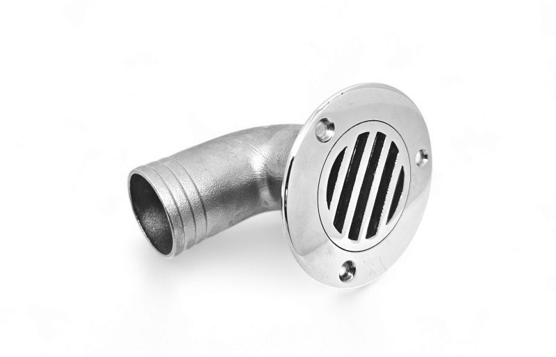 ODPŁYW Z KOKPITU 38 MM 90 STOPNI AISI 316