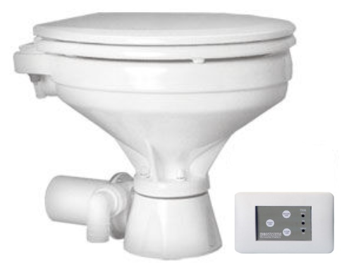 TOALETA JACHTOWA VACUUM COMPACT 12V/17A+STEROWANIE