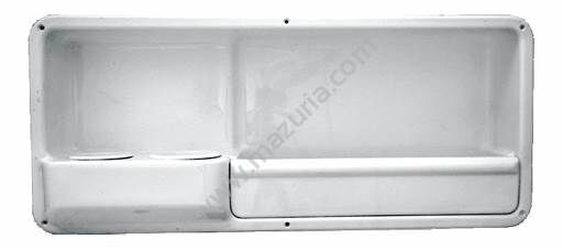 PÓŁKA 720X310 MM PVC LEWA