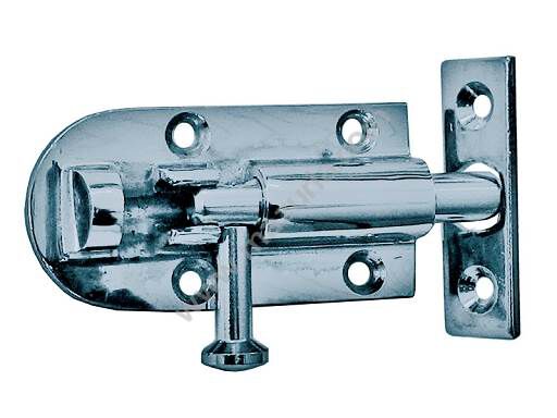 ZASUWKA 90X45 MM, MOSIĄDZ CHROMOWANY