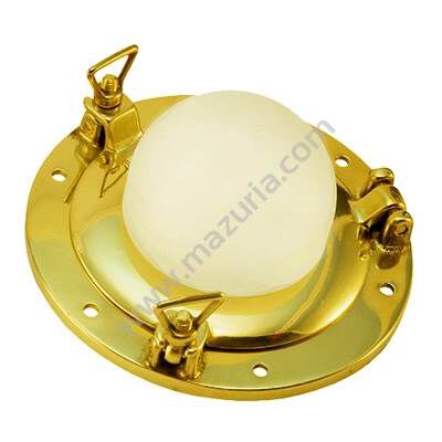 LAMPA KAJUTOWA 115X50 MM 12V/20W MOSIĄDZ