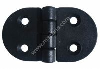 ZAWIAS 40 X 70 X 4,5 MM, POLIAMID CZARNY