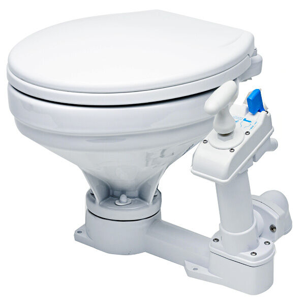 TOALETA JACHTOWA COMFORT Z POMPĄ RĘCZNĄ