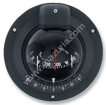 KOMPAS POLARE BP1 CZARNY, 12VLED, ŚREDNICA 138MM