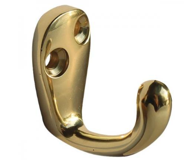 WIESZAK DO UBRAŃ 36X20X36 MM, MOSIĘŻNY