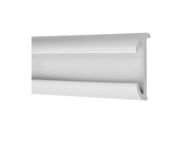 LISTWA MONTAŻOWA PROFILU TR 37, BIAŁA PVC
