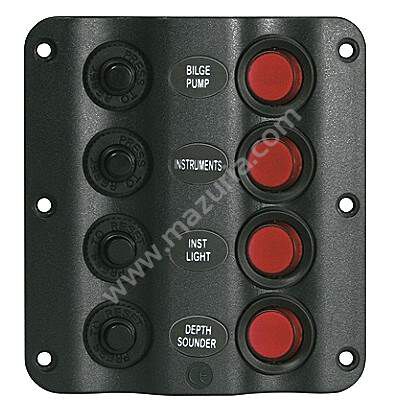 TABLICA - 4 OBWODY 113X100 MM IP65