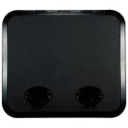 LUK 370X375 MM NA KLAMKĘ PVC CZARNY