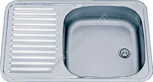 ZLEW Z SUSZARKĄ 590X370X125 MM VA 936