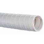PRZEWÓD SANITARNY 16/22 MM BIAŁY ZBROJONY DRUTEM