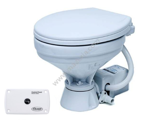 TOALETA JACHTOWA COMFORT Z POMPĄ MACERATOR 12 V