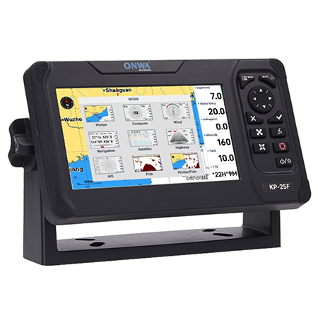ONWA PLOTER GPS + FISHFINDER KP-25F 5
