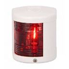 LAMPA S25 CZERWONA OB.BIAŁA