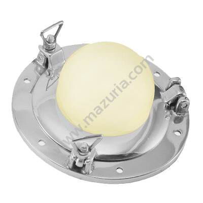 LAMPA KAJUTOWA 115X50 MM 12V/20W MOSIĄDZ CHROM
