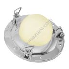LAMPA KAJUTOWA 115X50 MM 12V/20W MOSIĄDZ CHROM