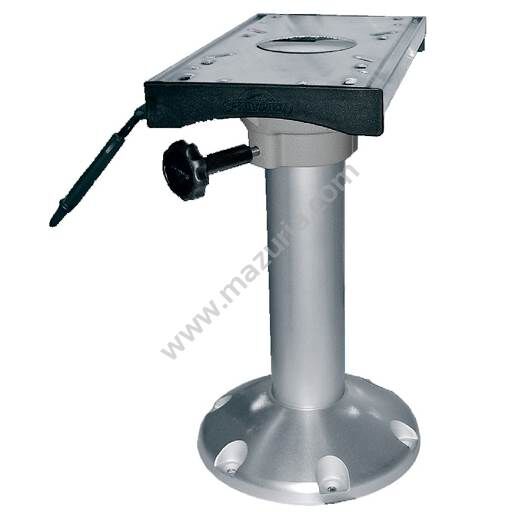 NOGA FOTELA JACHTOWEGO 600MM ALUMINIOWA Z SUWADŁEM