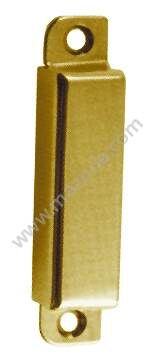 SZYLD DO ZAMKA 72X15 MM, MOSIĘŻNY