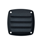 KRATKA WENTYLACYJNA 85X85 MM Z CZARNEGO PVC